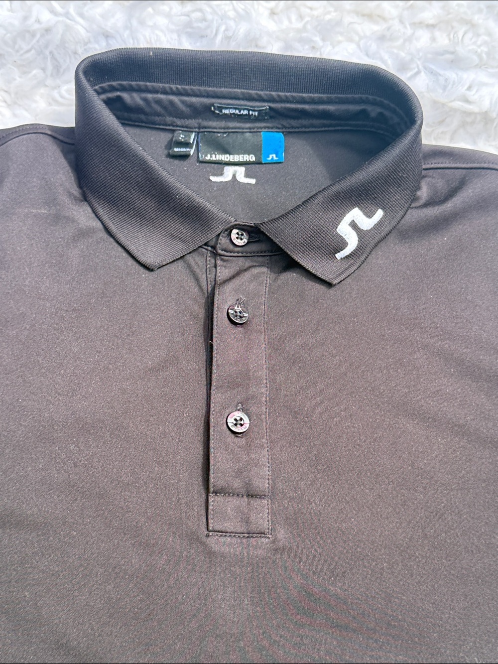 J. Lindeberg Bridge Shirt Polo Short Sleeve Golf Apparel